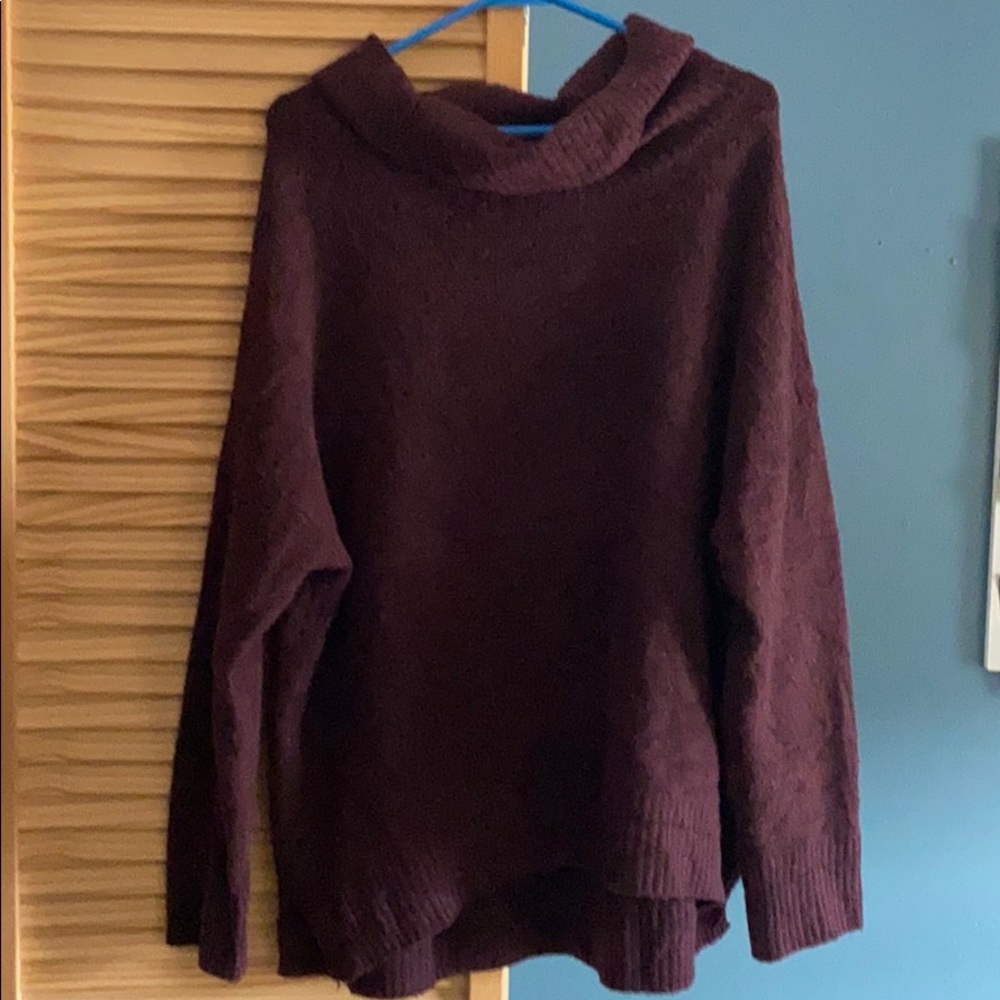 Cowl neck sweater